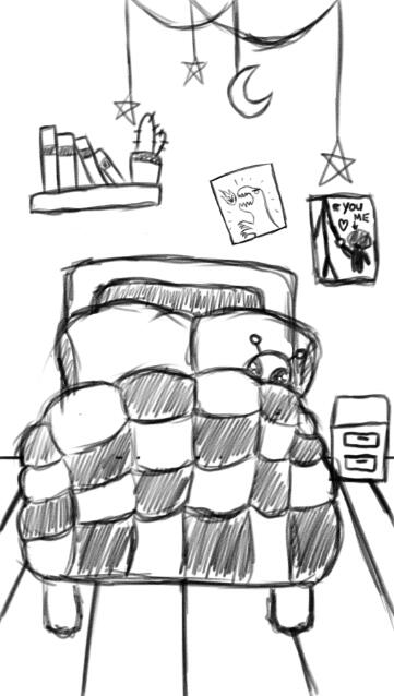 Concept sketches for ZIBBS game 2nd year project